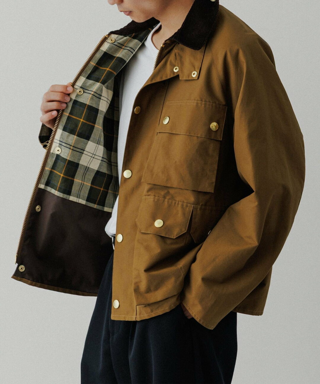 ADAM ET ROPE’ HOMME × Barbour 別注 “4POCKET SHORT BLOUSON”が2025年 9月下旬 発売 (アダム エ ロペ バブアー)