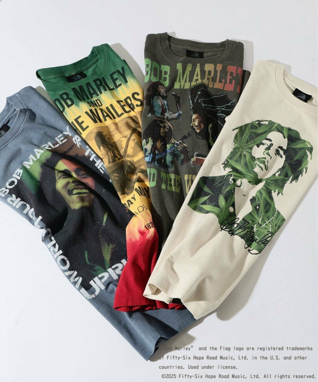 JOURNAL STANDARD relume × BOB MARLEY 別注 フェードプリントTシャツが2025年 8月初旬 発売 (ジャーナルスタンダード ボブ・マーリー)