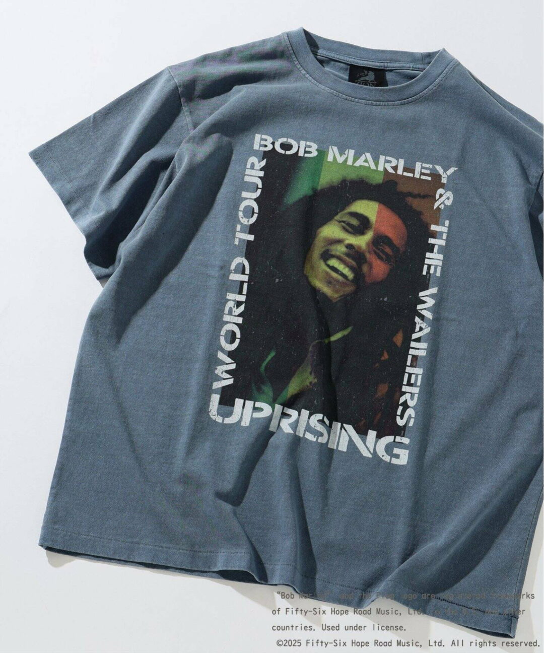 JOURNAL STANDARD relume × BOB MARLEY 別注 フェードプリントTシャツが2025年 8月初旬 発売 (ジャーナルスタンダード ボブ・マーリー)