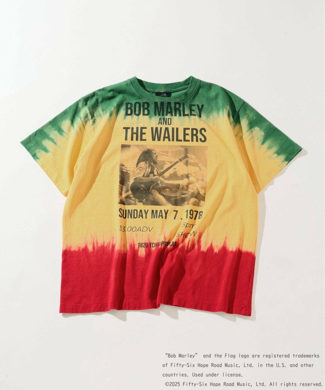 JOURNAL STANDARD relume × BOB MARLEY 別注 フェードプリントTシャツが2025年 8月初旬 発売 (ジャーナルスタンダード ボブ・マーリー)