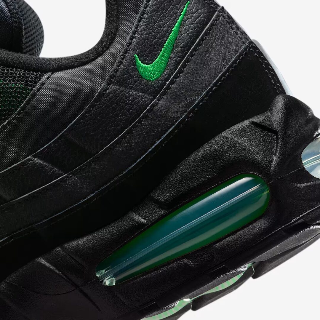 【2025年 発売】NIKE AIR MAX 95 BIG BUBBLE “Black/Green Shock” (ナイキ エア マックス 95 ビッグバブル “ブラック/グリーンショック”) [IB1667-002]