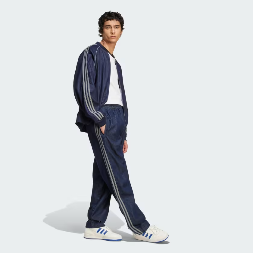 デニム素材を使用した「アディダス アディカラー」”トラックトップ・パンツ・ペンシルスカート”が2025年 7/11 発売 (adidas Adicolor Denim track top pants)
