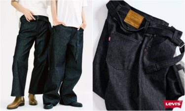 Levi’s︎︎ × EDIFICE 別注 TWISTED BELTED デニムパンツが2025年 8月中旬 発売 (リーバイス エディフィス ツイスト ベルト)