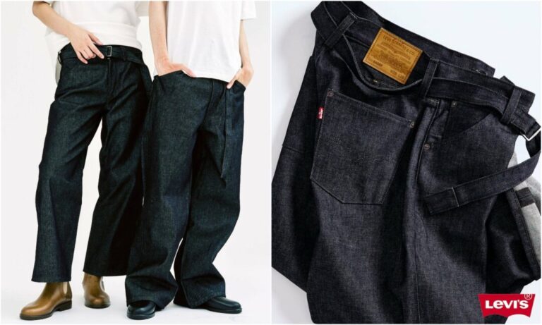 Levi's for EDIFICE】別注トラッカーJK & 501 ブラックデニムが
