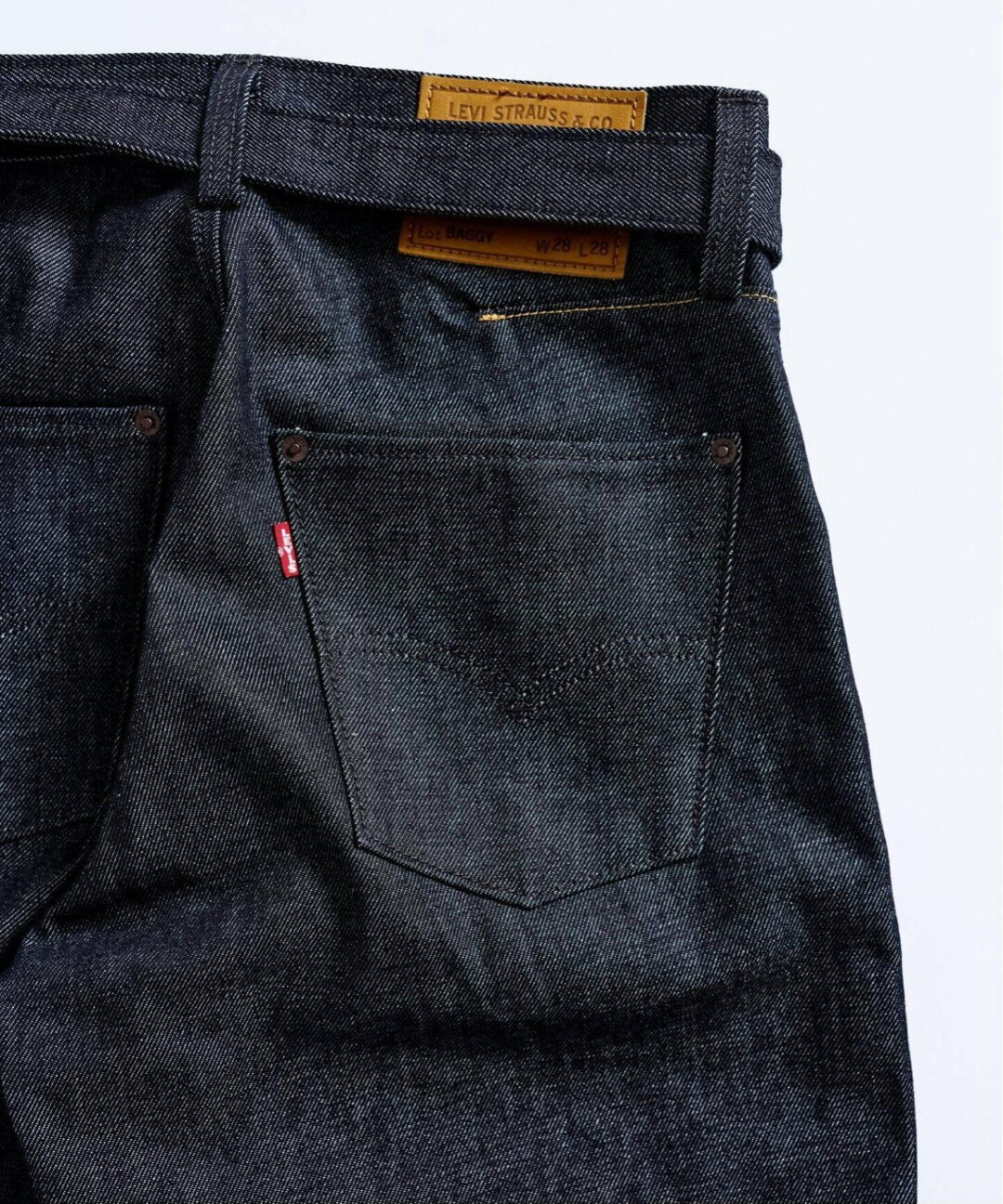 Levi’s︎︎ × EDIFICE 別注 TWISTED BELTED デニムパンツが2025年 8月中旬 発売 (リーバイス エディフィス ツイスト ベルト)