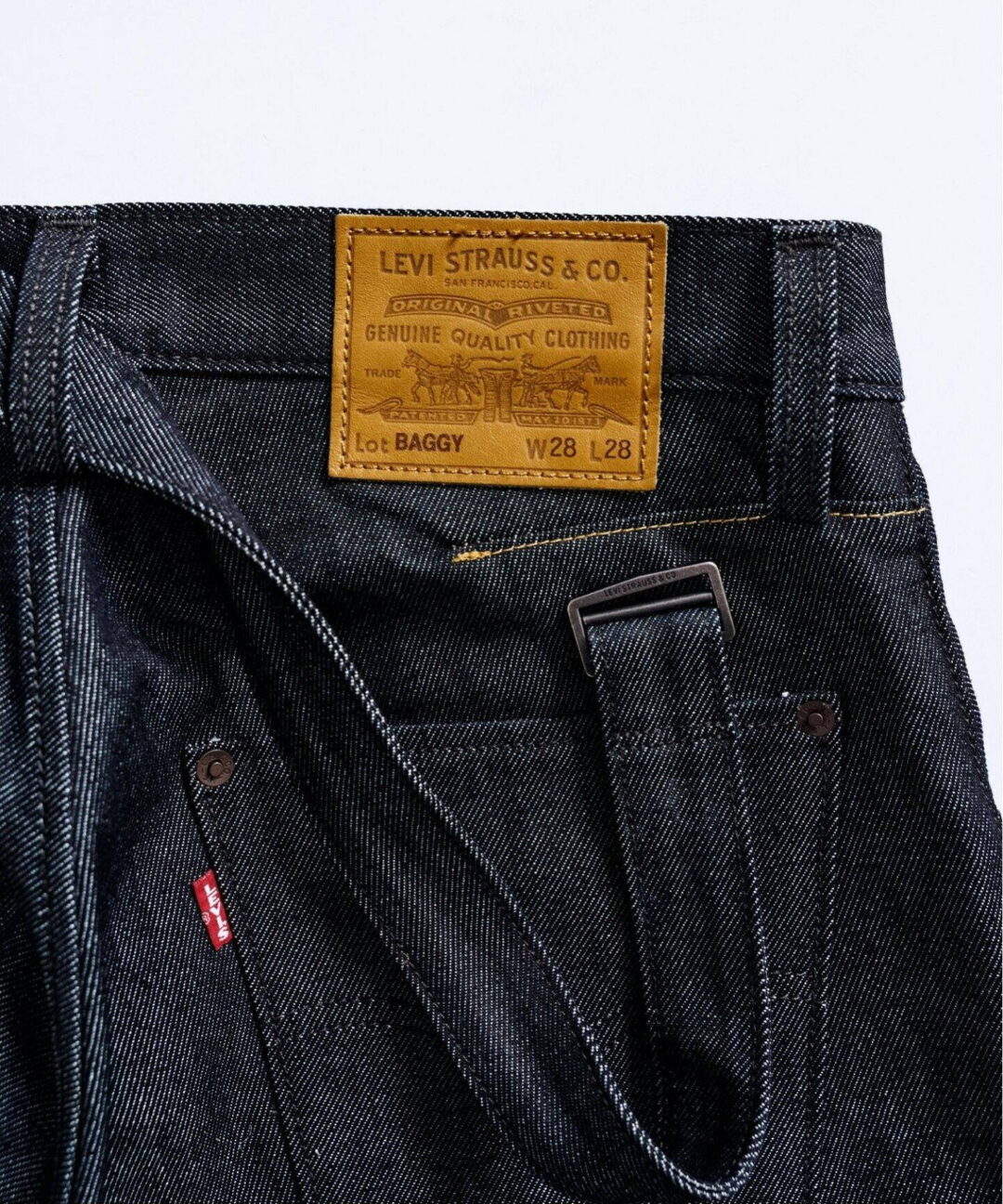 Levi’s︎︎ × EDIFICE 別注 TWISTED BELTED デニムパンツが2025年 8月中旬 発売 (リーバイス エディフィス ツイスト ベルト)