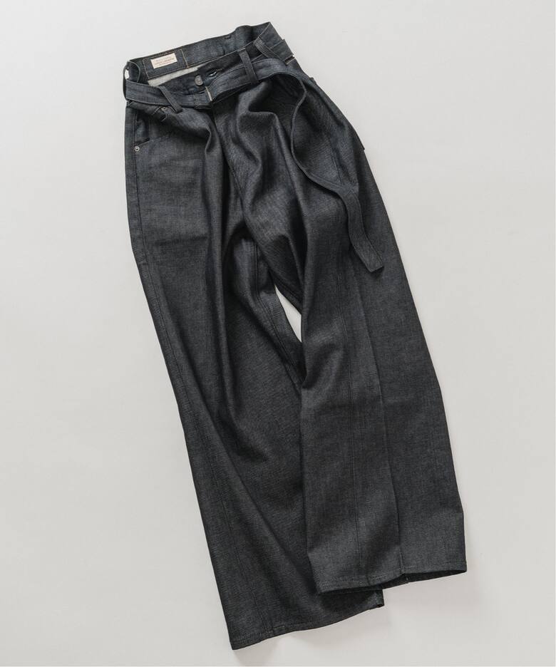 Levi’s︎︎ × EDIFICE 別注 TWISTED BELTED デニムパンツが2025年 8月中旬 発売 (リーバイス エディフィス ツイスト ベルト)
