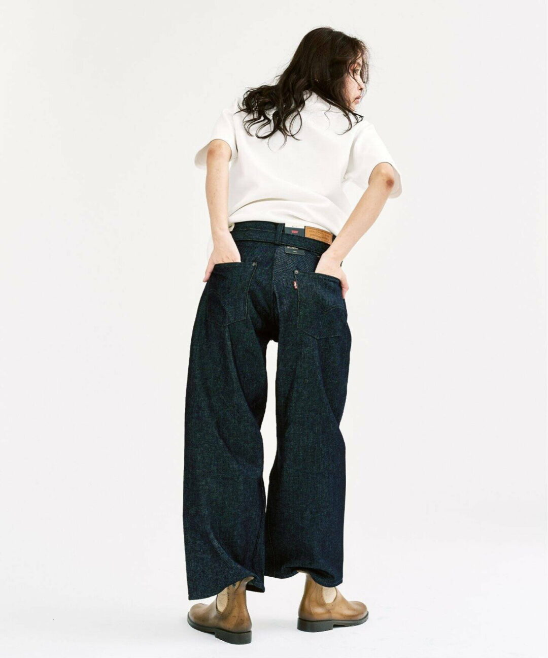 Levi’s︎︎ × EDIFICE 別注 TWISTED BELTED デニムパンツが2025年 8月中旬 発売 (リーバイス エディフィス ツイスト ベルト)