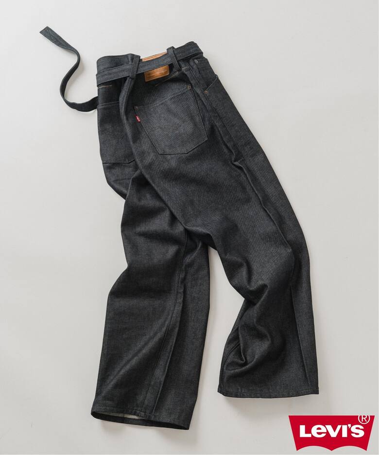 Levi’s︎︎ × EDIFICE 別注 TWISTED BELTED デニムパンツが2025年 8月中旬 発売 (リーバイス エディフィス ツイスト ベルト)