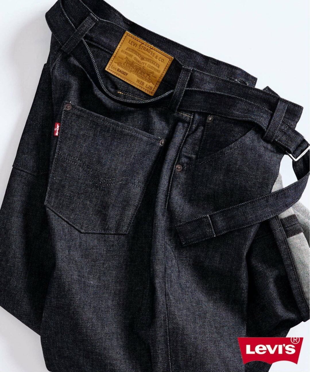 Levi’s︎︎ × EDIFICE 別注 TWISTED BELTED デニムパンツが2025年 8月中旬 発売 (リーバイス エディフィス ツイスト ベルト)