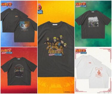 NARUTO -ナルト- 疾風伝 × フリークスストア スペシャルコラボレーションTシャツが発売 (FREAK’S STORE)