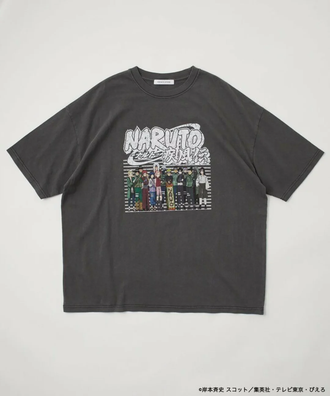 NARUTO -ナルト- 疾風伝 × フリークスストア スペシャルコラボレーションTシャツが発売 (FREAK’S STORE)