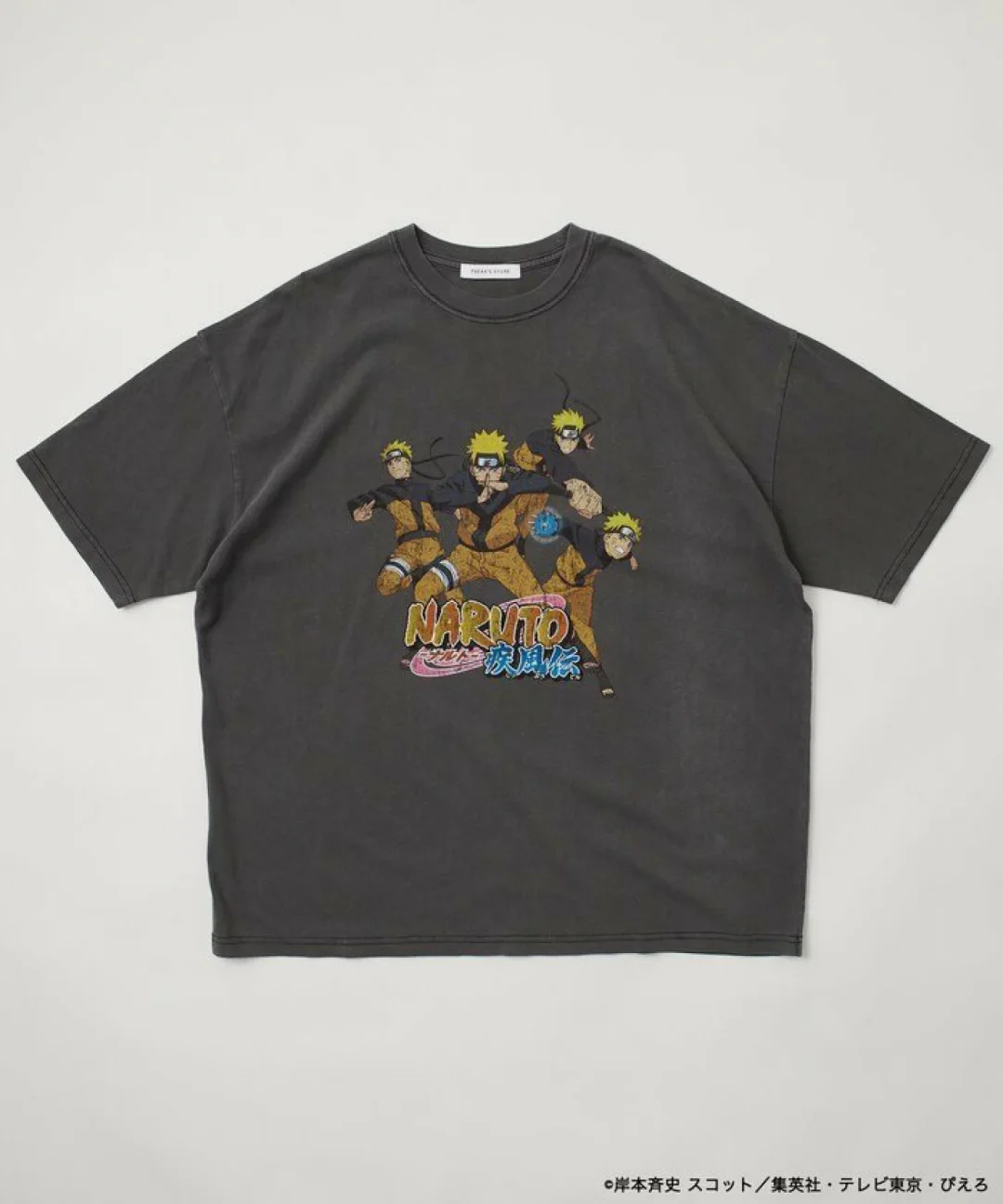 NARUTO -ナルト- 疾風伝 × フリークスストア スペシャルコラボレーションTシャツが発売 (FREAK’S STORE)