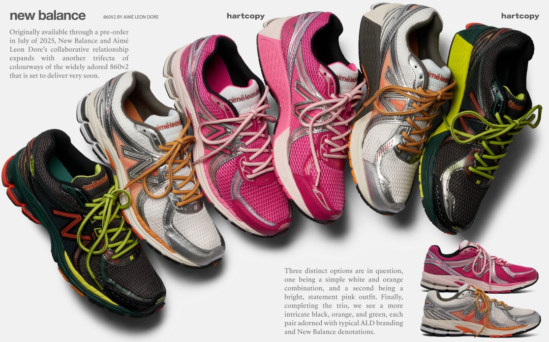 【2026 SS】Aimé Leon Dore × New Balance 860v2 (ニューバランス エメ レオン ドレ)