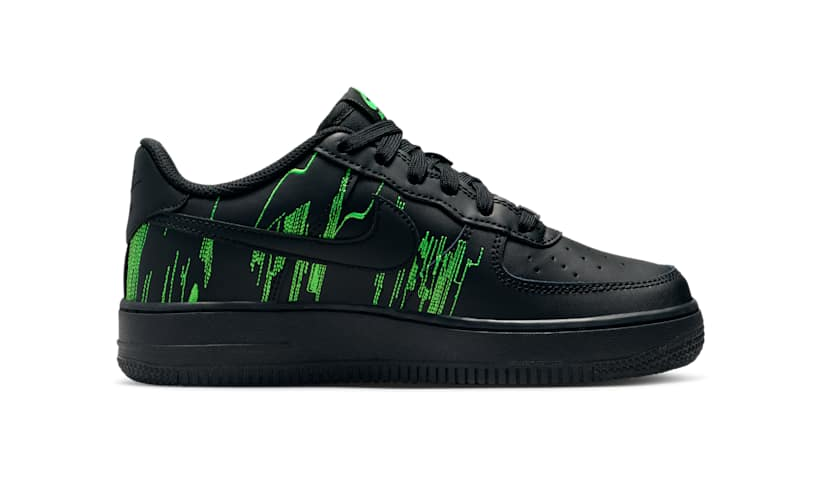 【2025年 秋 発売予定】NIKE GS AIR FORCE 1 LOW “Matrix/Black/Green Strike” (ナイキ エア フォース 1 ロー “マトリックス/ブラック/グリーン”) [HV4763-001]