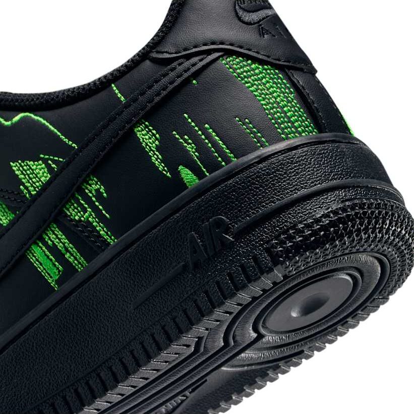 【2025年 秋 発売予定】NIKE GS AIR FORCE 1 LOW “Matrix/Black/Green Strike” (ナイキ エア フォース 1 ロー “マトリックス/ブラック/グリーン”) [HV4763-001]