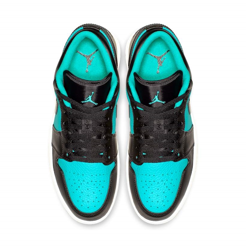 【2025年 秋 発売予定】NIKE AIR JORDAN 1 LOW “Black/Tiffany” (ナイキ エア ジョーダン 1 ロー “ブラック/ティファニー”) [553558-006]