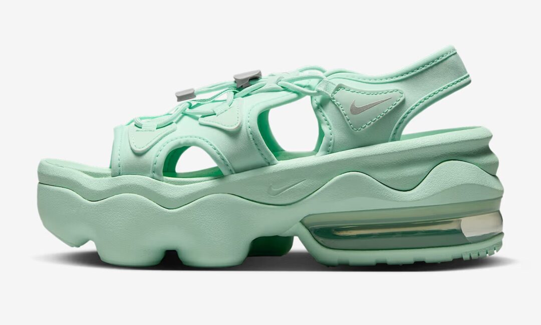 【2025年 7/7 発売】NIKE W AIR MAX KOKO SANDAL “Mint Foam/Metallic Silver” (ナイキ エア マックス ココ サンダル “ミントフォーム/メタリックシルバー”) [CI8798-301]