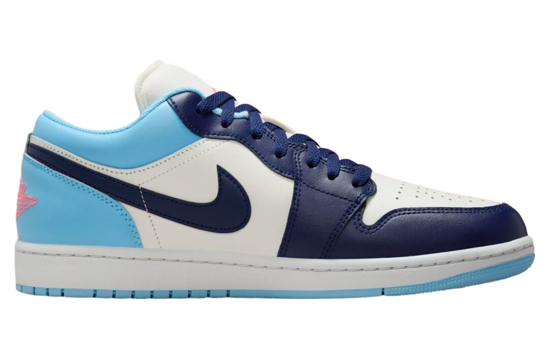 【2025年 秋 発売予定】NIKE AIR JORDAN 1 LOW “Sail/Blue Chill” (ナイキ エア ジョーダン 1 ロー “セイル/ブルーチル”) [553558-149]