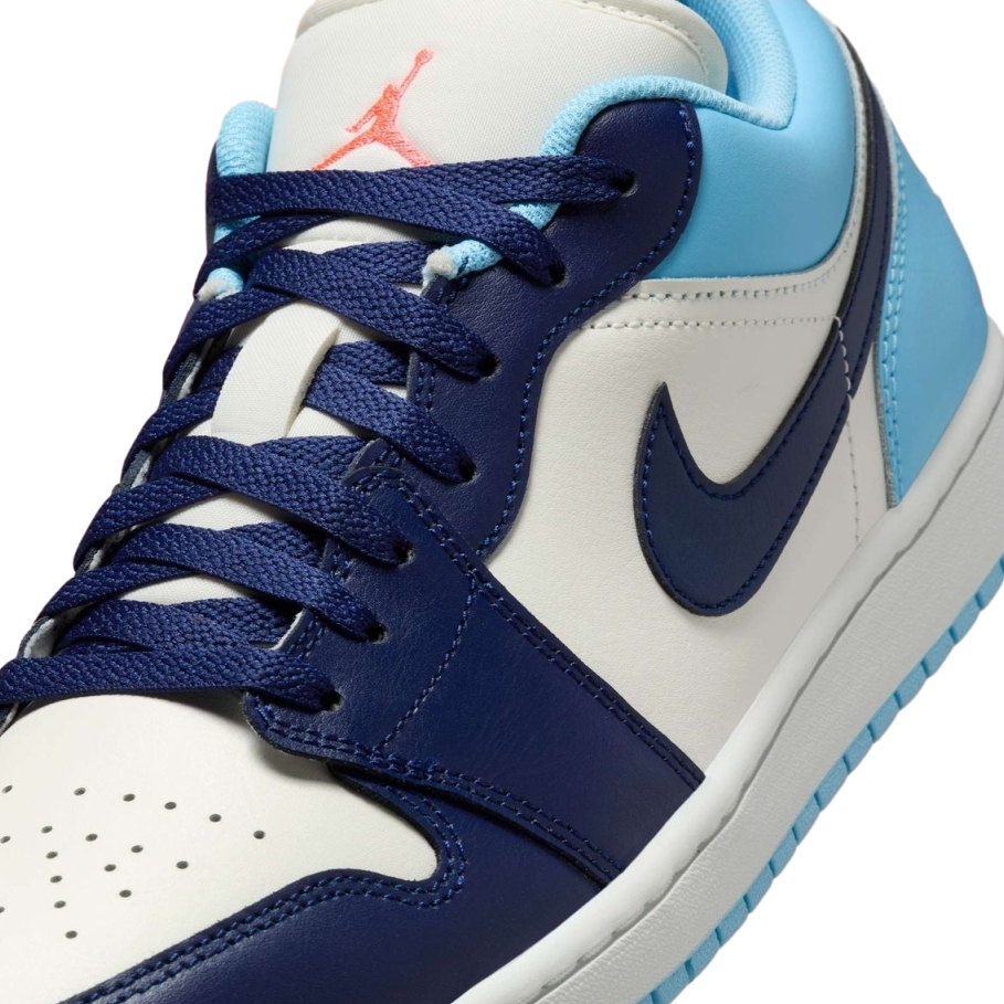 【2025年 秋 発売予定】NIKE AIR JORDAN 1 LOW “Sail/Blue Chill” (ナイキ エア ジョーダン 1 ロー “セイル/ブルーチル”) [553558-149]