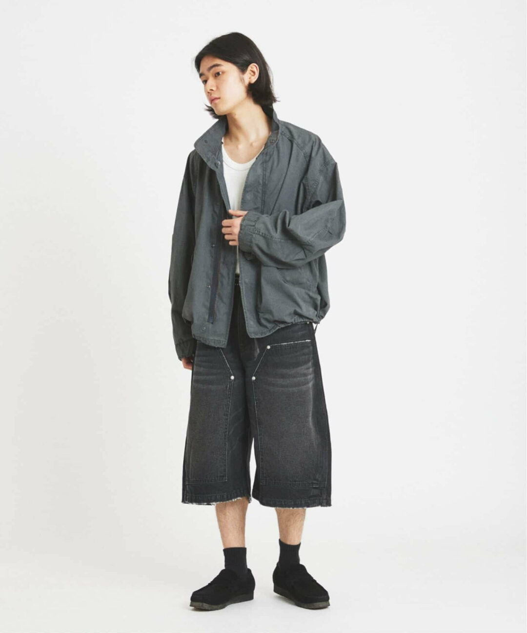 JOURNAL STANDARD “ダブル ニー バギー ショーツ”が発売 (ジャーナルスタンダード Double Knee Baggy Shorts)
