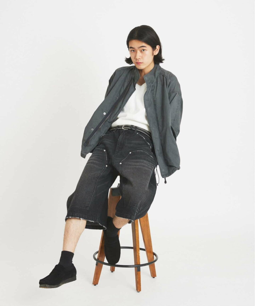 JOURNAL STANDARD “ダブル ニー バギー ショーツ”が発売 (ジャーナルスタンダード Double Knee Baggy Shorts)
