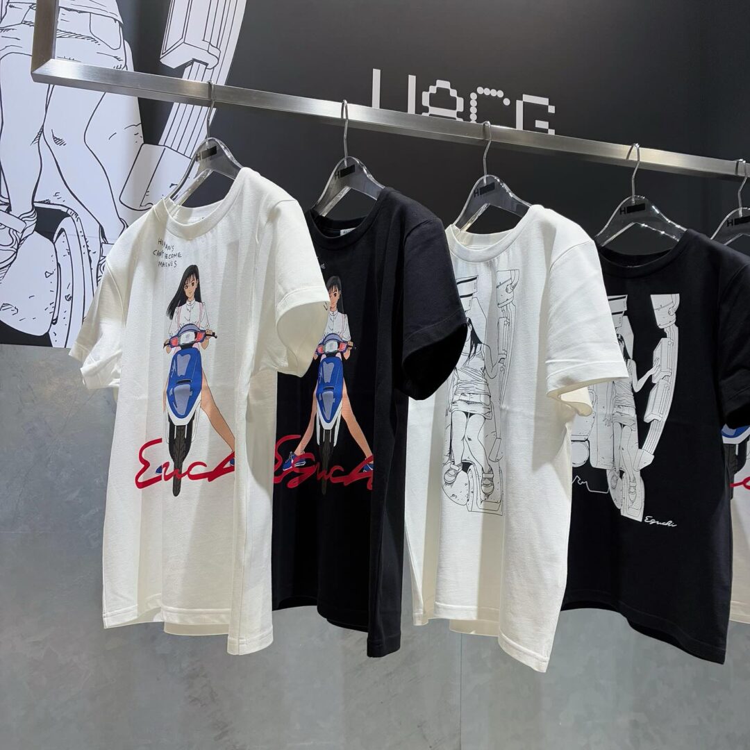 BEAUTY&YOUTHの日本カルチャー提案プロジェクト「UACG」×「江口 寿史」とのコラボレーションTシャツが2025年 7/26 発売 (ビューティアンドユース ユーエーシージー EGUCHI HISASHI)