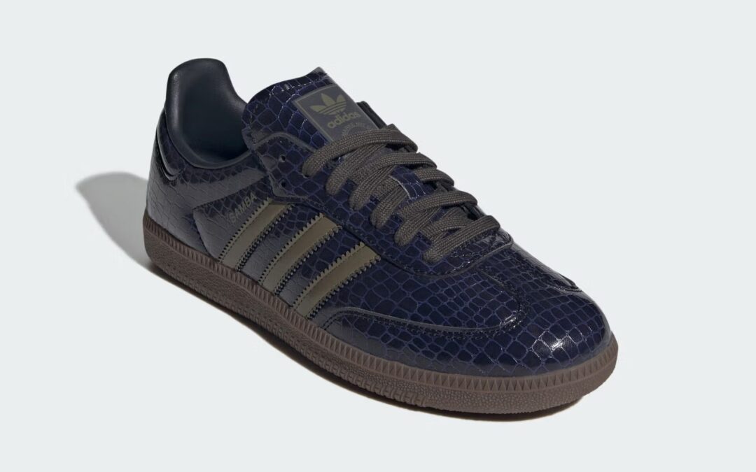 【2025年 秋 発売予定】adidas Originals SAMBA “Snakeskin Boot/Olive Strata” (アディダス オリジナルス サンバ “スネークスキン ブーツ/オリーブ”) [JQ8727]