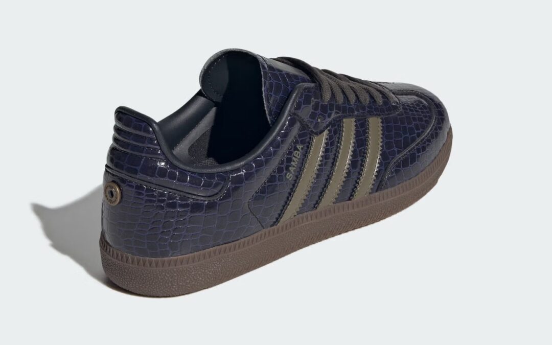 【2025年 秋 発売予定】adidas Originals SAMBA “Snakeskin Boot/Olive Strata” (アディダス オリジナルス サンバ “スネークスキン ブーツ/オリーブ”) [JQ8727]