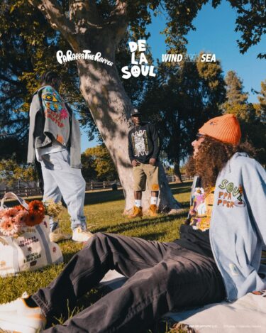 WIND AND SEA × De La Soul x パラッパラッパー コラボアイテムが近日発売 (ウィンダンシー PARAPPA THE RAPPER デ・ラ・ソウル)