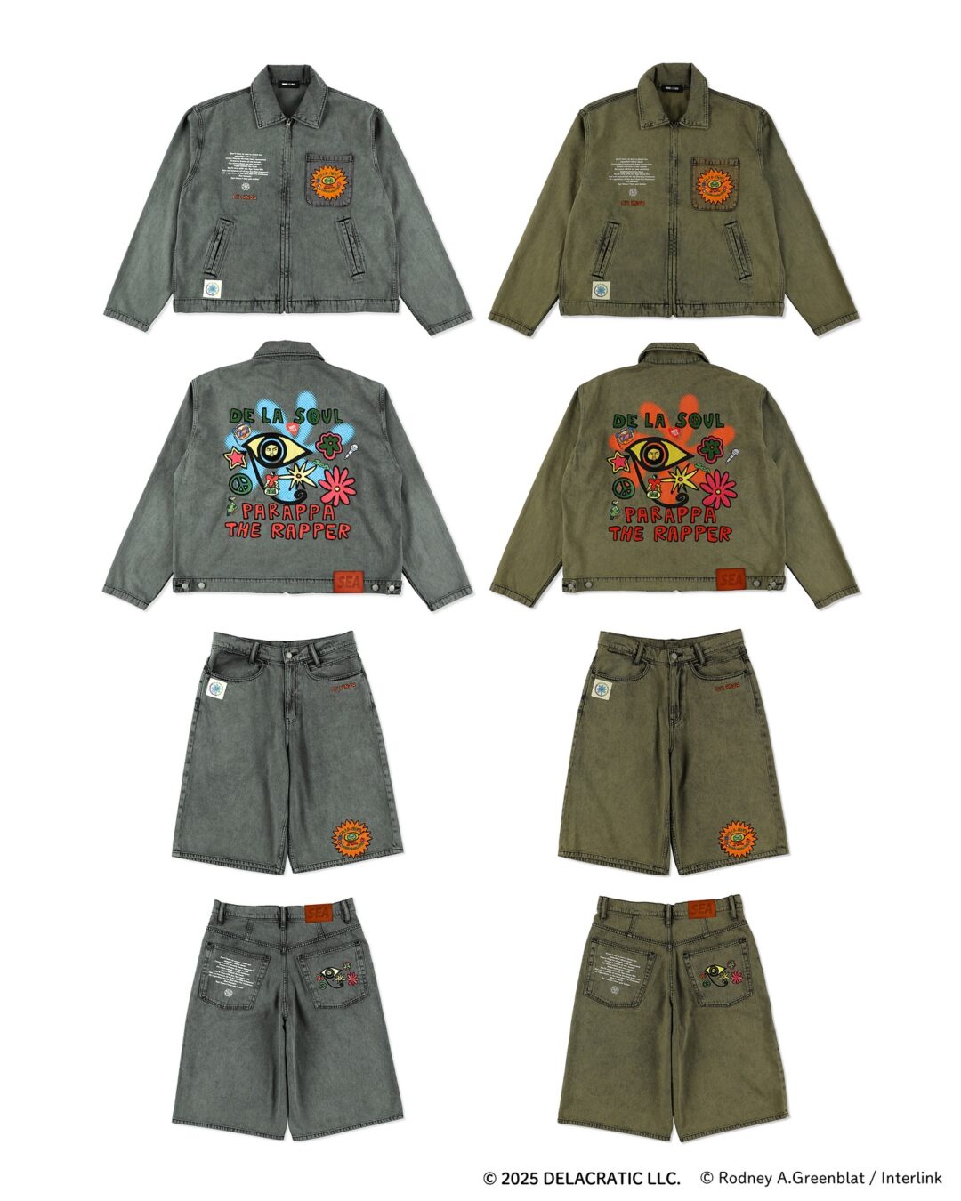WIND AND SEA × De La Soul x パラッパラッパー コラボアイテムが2025年 7/12 発売 (ウィンダンシー PARAPPA THE RAPPER デ・ラ・ソウル)