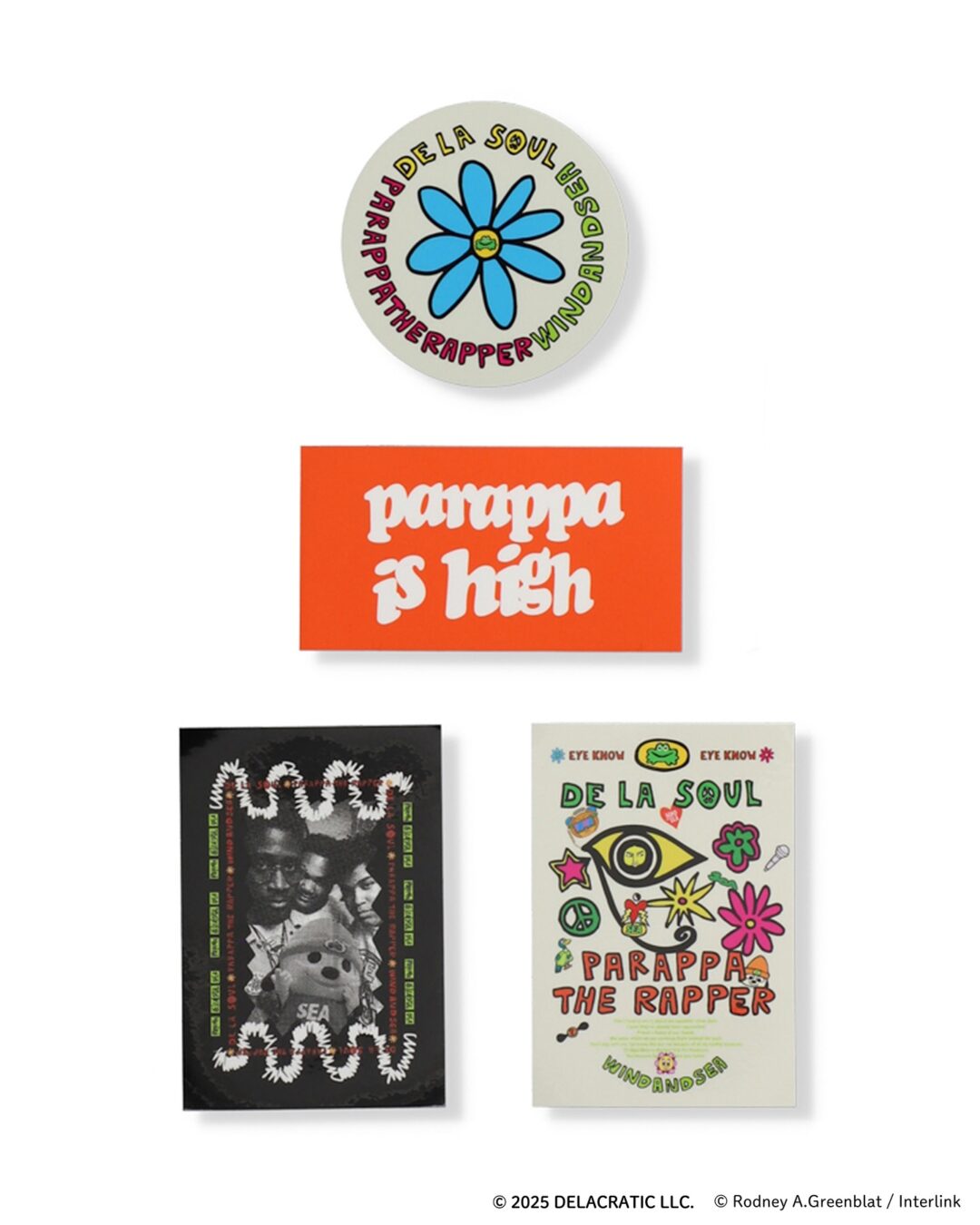 WIND AND SEA × De La Soul x パラッパラッパー コラボアイテムが2025年 7/12 発売 (ウィンダンシー PARAPPA THE RAPPER デ・ラ・ソウル)