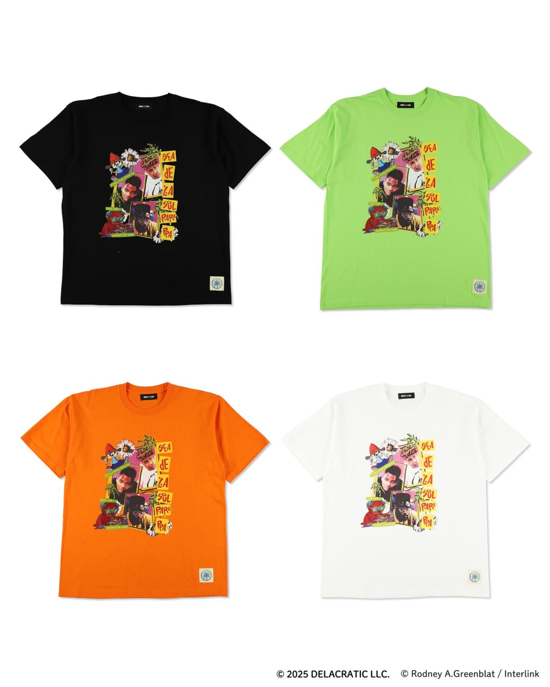 WIND AND SEA × De La Soul x パラッパラッパー コラボアイテムが2025年 7/12 発売 (ウィンダンシー PARAPPA THE RAPPER デ・ラ・ソウル)