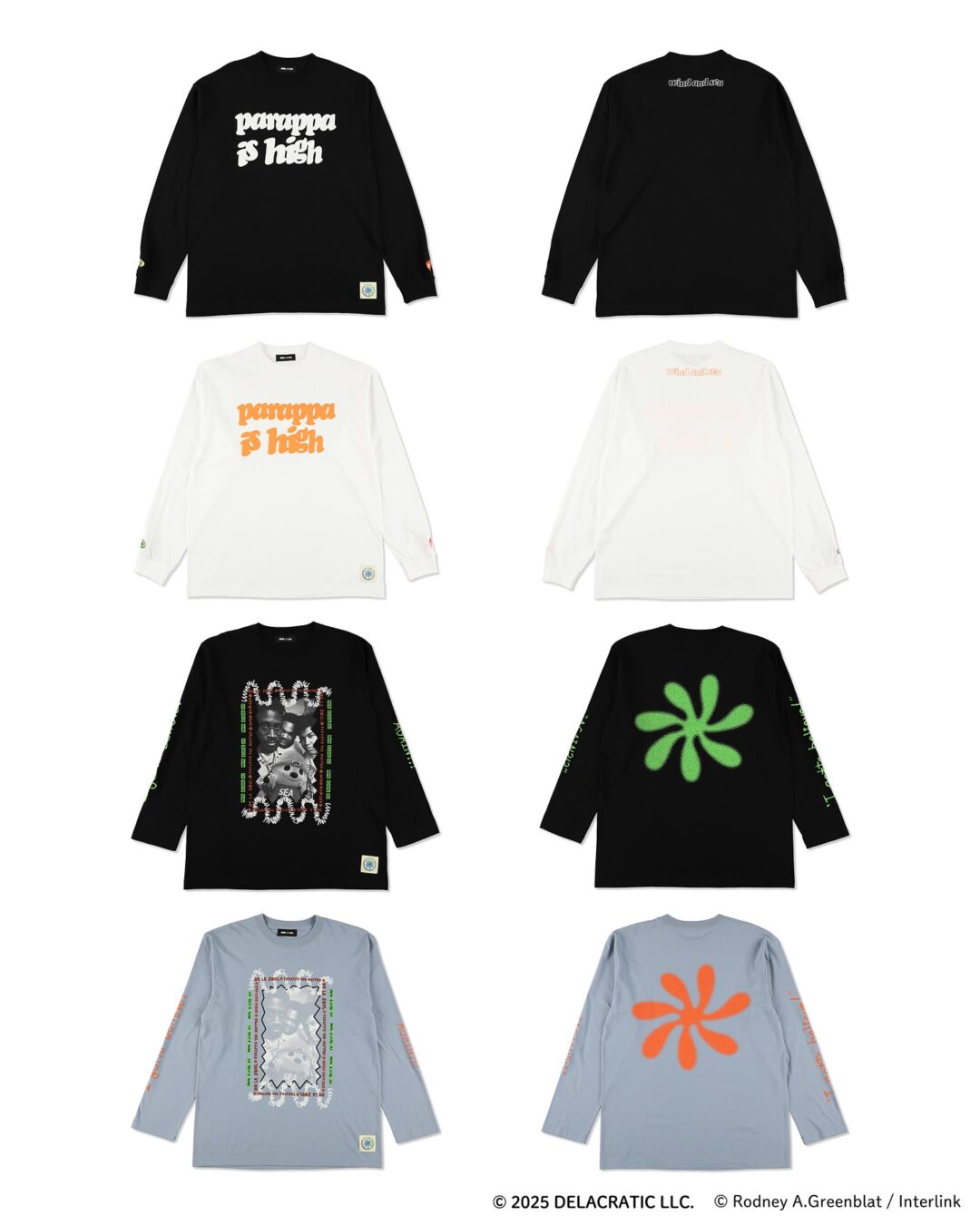 WIND AND SEA × De La Soul x パラッパラッパー コラボアイテムが2025年 7/12 発売 (ウィンダンシー PARAPPA THE RAPPER デ・ラ・ソウル)