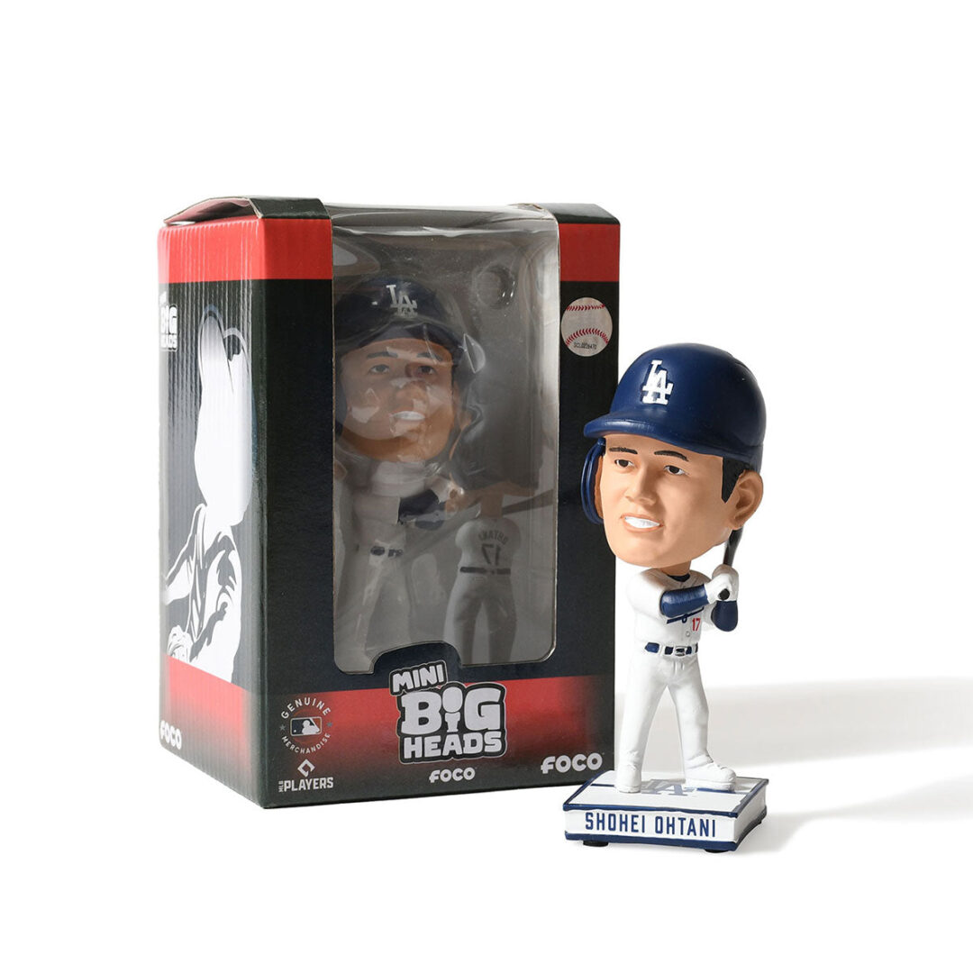 「大谷翔平」選手をモチーフにしたFOCOの最新ボブルヘッドとテディベアがHOMEGAME別注で2025年 7/11 発売 (ホームゲーム フォコ Shohei Otani)