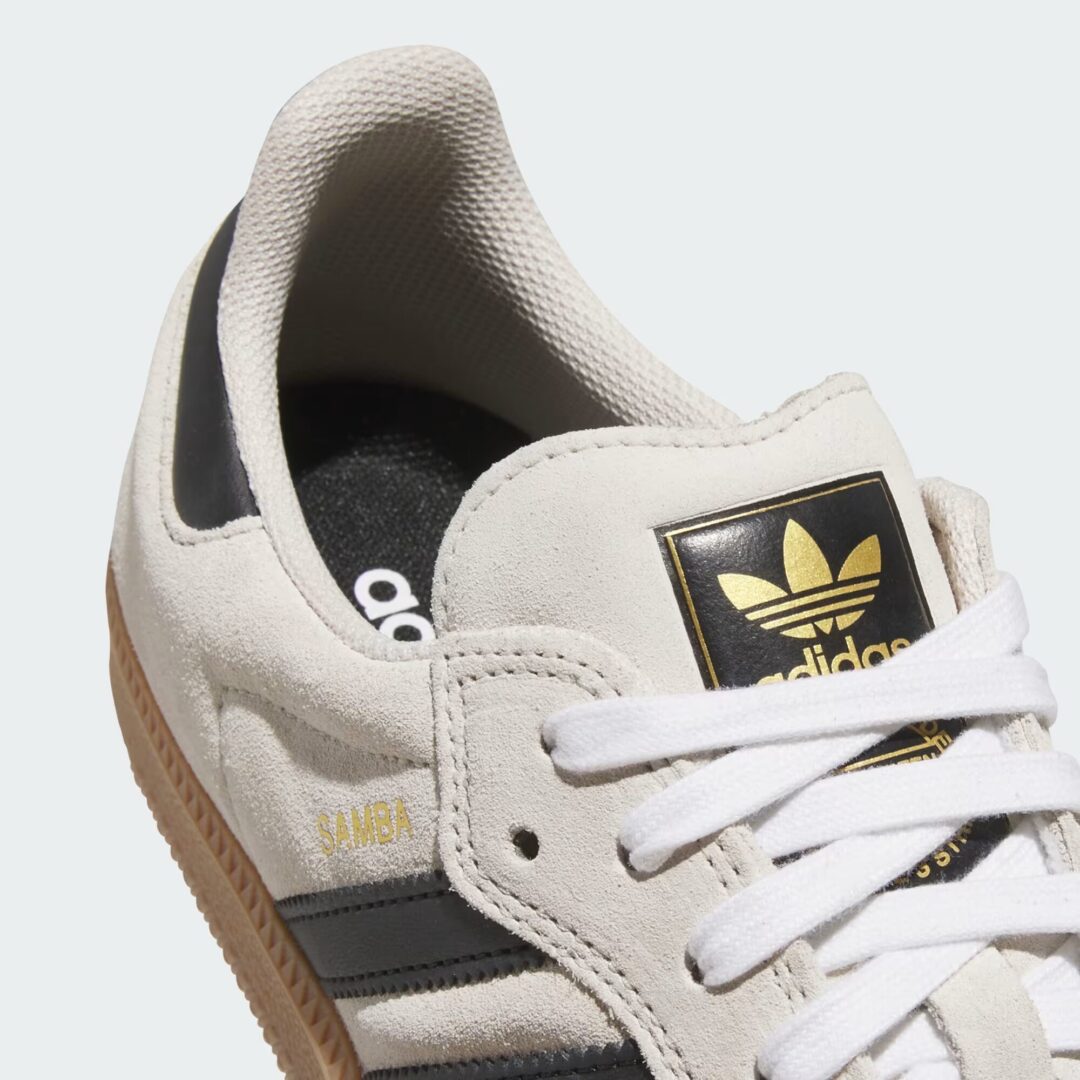【2025年 7/10 発売】adidas Originals SAMBA ADV “Alumina/Core Black/Gum” (アディダス オリジナルス サンバ “アルミナ/ブラック/ガム”) [JR7108]