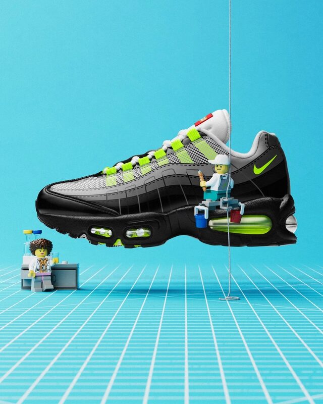 【2026年 3/28 発売】LEGO × NIKE AIR MAX 95 “Black/Metallic Silver/Dark Smoke Grey” (レゴ ナイキ エア マックス “ブラック/シルバー/グレー”) [IO4801-002]