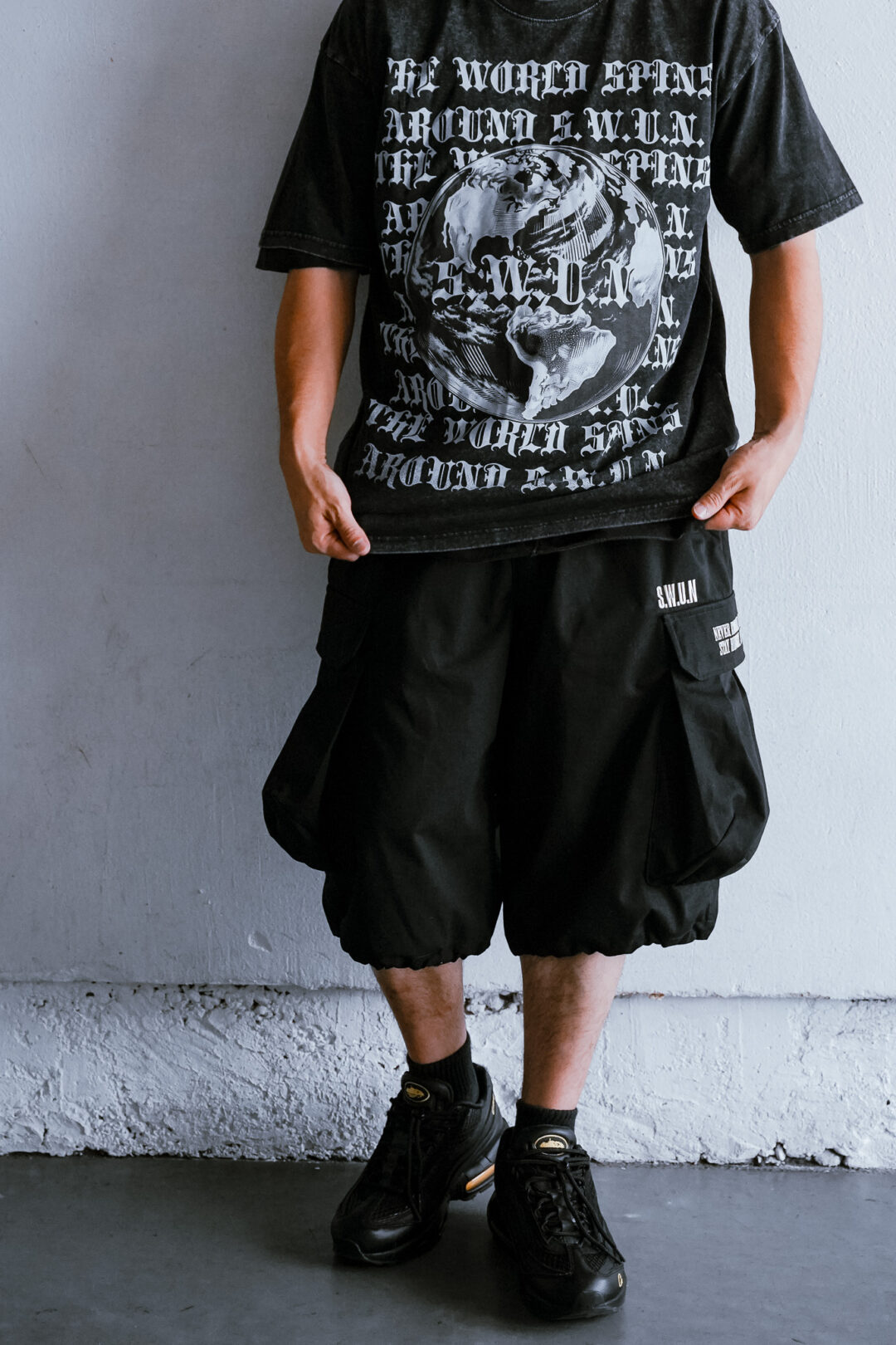 【抽選販売】S.W.U.N “Big Cargo Shorts” 2カラー (エスダブルユーエヌ “ビッグ カーゴ ショーツ”)