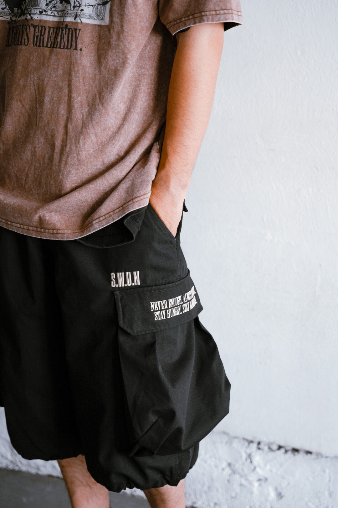 【抽選販売】S.W.U.N “Big Cargo Shorts” 2カラー (エスダブルユーエヌ “ビッグ カーゴ ショーツ”)
