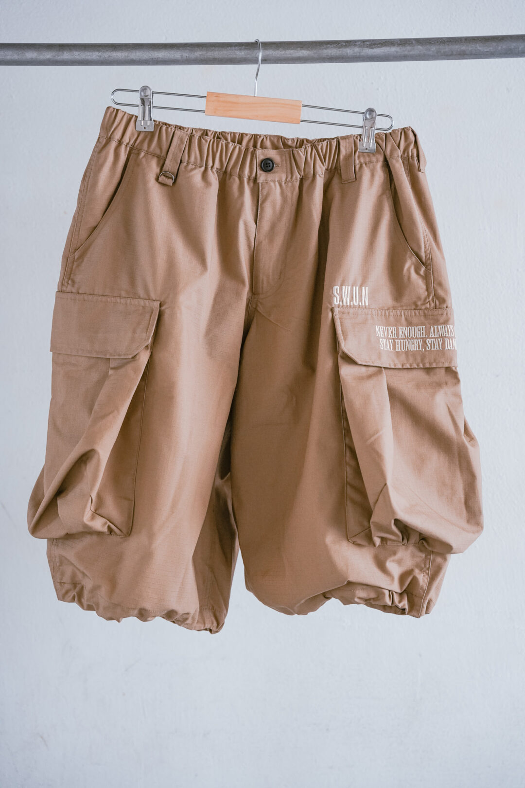 【抽選販売】S.W.U.N “Big Cargo Shorts” 2カラー (エスダブルユーエヌ “ビッグ カーゴ ショーツ”)