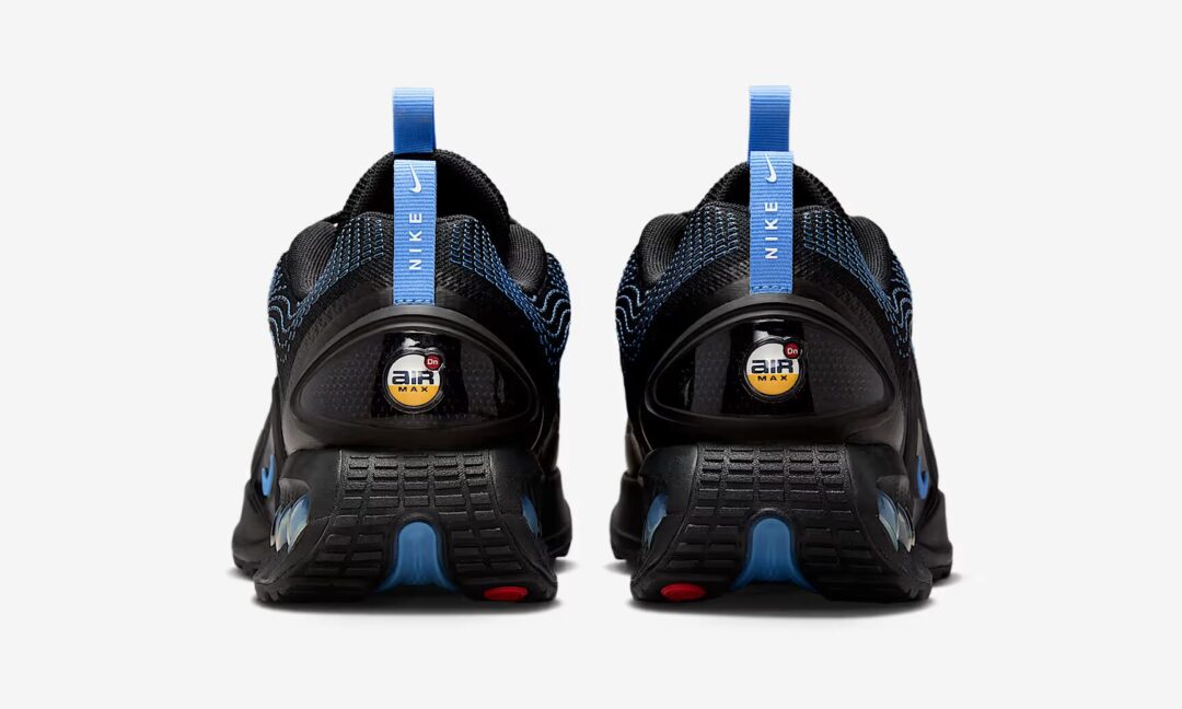 【2025年 7/4 発売】NIKE AIR MAX DN “Black/Wolf Grey/University Blue” (ナイキ エア ジョーダン ミッド “ブラック/グレー/ユニバーシティブルー”) [IH4463-001]