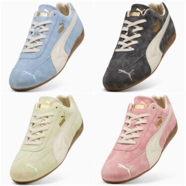 【2025年 発売】PUMA SPEEDCAT FADED “Haute Tropic/Cool Cucumber/Cast Iron/Carnation Pink” (プーマ スピードキャット フェイデッド) [403688-01/403688-02/403688-03/403688-04]