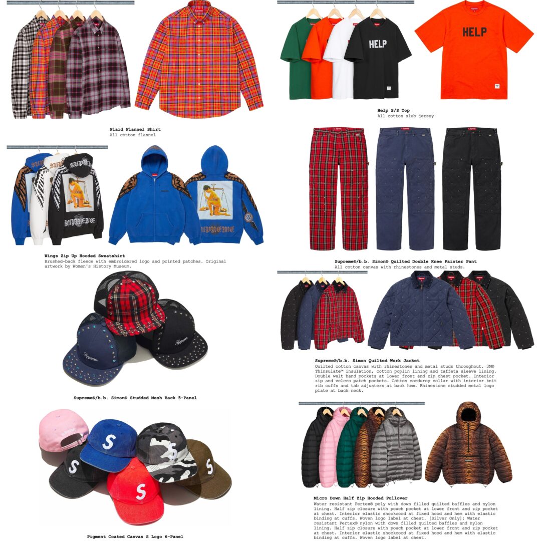 【SUPREME 2025 FW – シュプリーム 2025年 秋冬】国内 10/25 発売予定 – week 9にSUPREME x Fox Racingが登場予定