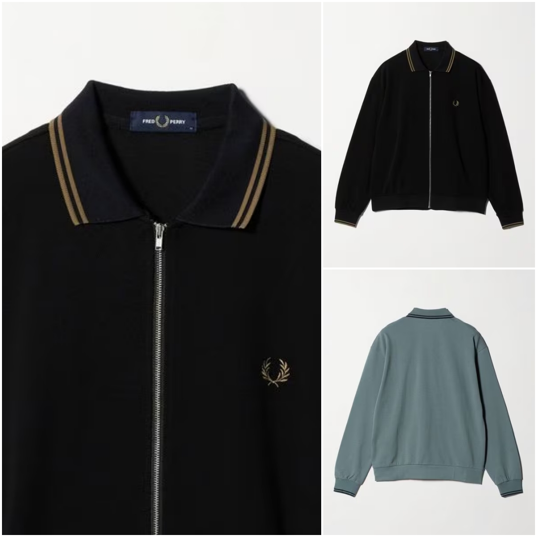 FRED PERRY × BEAUTY&YOUTH 別注 ツインティップ ジップアップ シャツが2025年 8/15 発売 (フレッドペリー ビューティアンドユース)