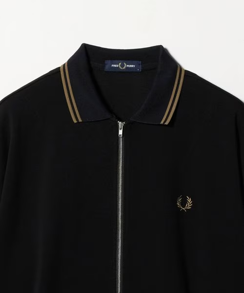 FRED PERRY × BEAUTY&YOUTH 別注 ツインティップ ジップアップ シャツが2025年 8/15 発売 (フレッドペリー ビューティアンドユース)