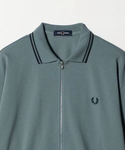 FRED PERRY × BEAUTY&YOUTH 別注 ツインティップ ジップアップ シャツが2025年 8/15 発売 (フレッドペリー ビューティアンドユース)