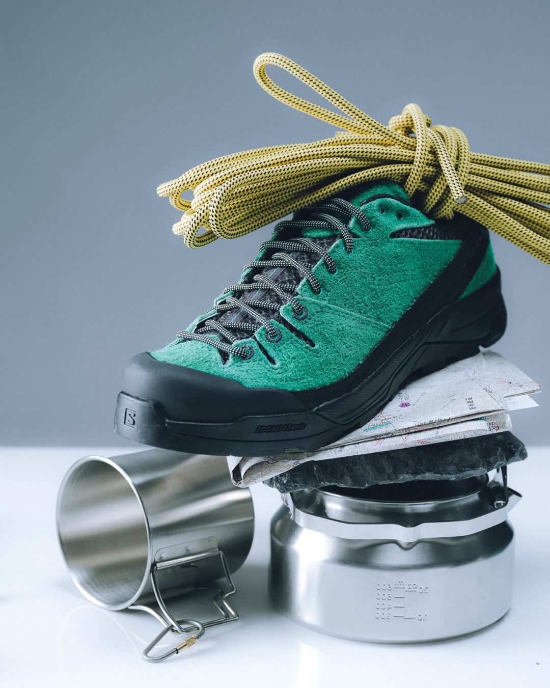 【2025年 8/14 発売】SALOMON X-ALP SUEDE “Black/Parakeet/Patina Green” (サロモン) [L47876400]