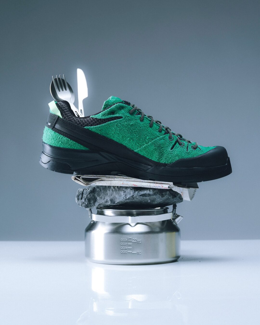 【2025年 8/14 発売】Salomon X-ALP SUEDE “Black/Parakeet/Patina Green” (サロモン) [L47876400]