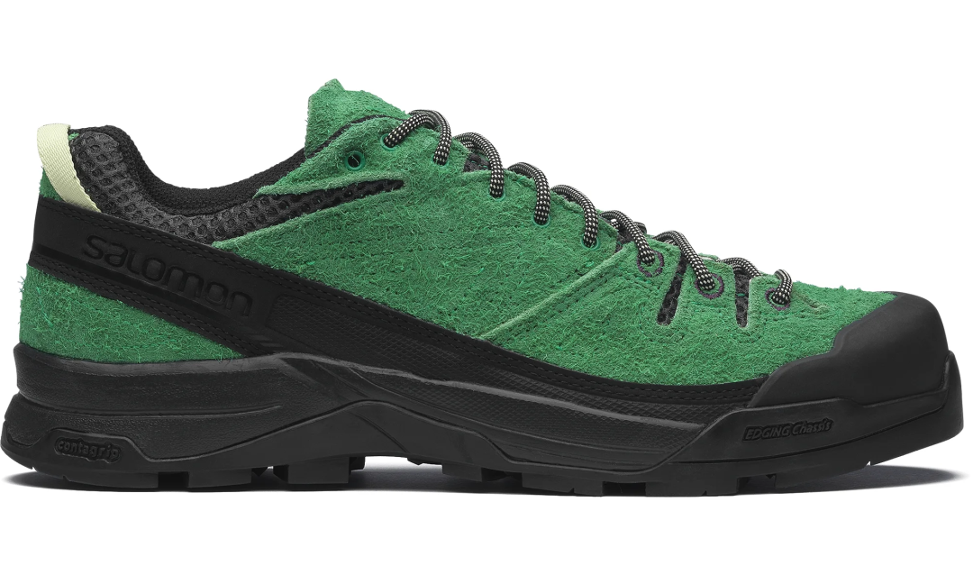 【2025年 8/14 発売】Salomon X-ALP SUEDE “Black/Parakeet/Patina Green” (サロモン) [L47876400]