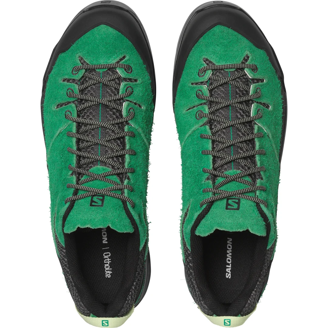 【2025年 8/14 発売】Salomon X-ALP SUEDE “Black/Parakeet/Patina Green” (サロモン) [L47876400]
